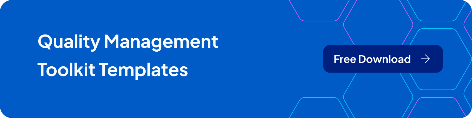 Quality Management Toolkit Templates