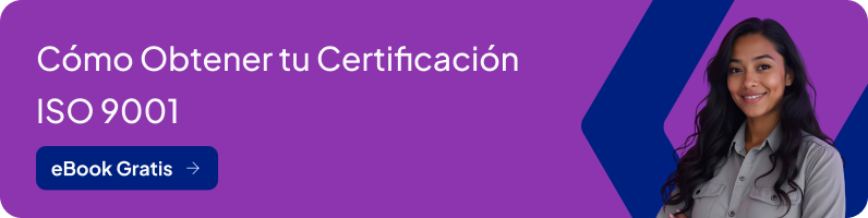 Cómo Obtener tu Certificación ISO 9001 - eBook Gratis (Banner)