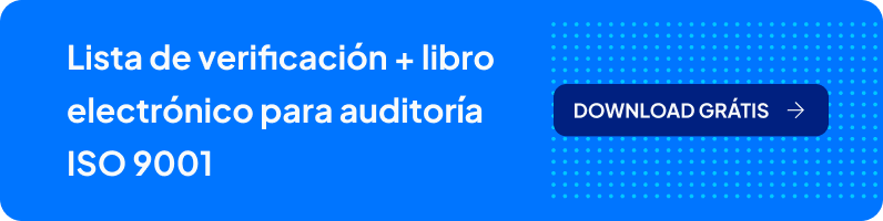 Lista de verificación + libro electrónico para auditoría ISO 9001