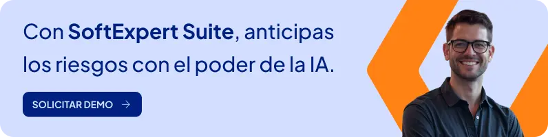 Banner - SoftExpert Suite anticipe les risques avec l'IA.