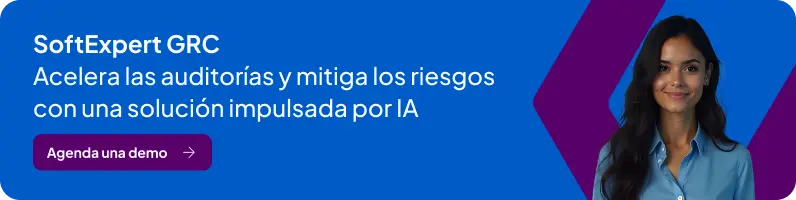 Banner - SoftExpert GRC Acelera las auditorías y mitiga los riesgos con una solución impulsada por IA