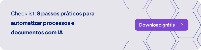 Checklist - 8 passos práticos para automatizar processos e documentos com IA - Banner