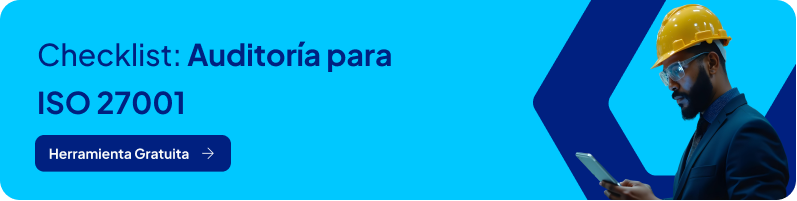 Checklist - Auditoría para ISO 27001 - Banner