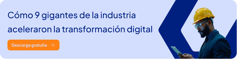 Cómo 9 gigantes de la industria aceleraron la transformación digital - Banner
