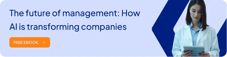 The future of management: How AI is transforming companies - Banner