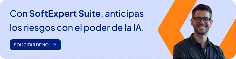 Con SoftExpert Suite, anticipas los riesgos con el poder de la IA - Banner