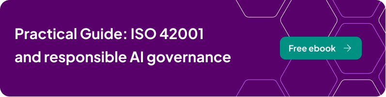 Practical Guide - ISO 42001 and responsible AI governance - Banner