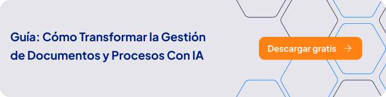 Banner - Guía - Cómo Transformar la Gestión de Documentos y Procesos Con IA