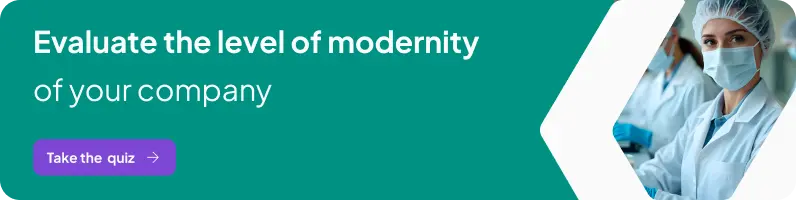 Evaluate the level of modernity of your company - take the quiz (Banner)