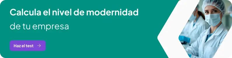 Calcula el nivel de modernidad de tu empresa - Haz el test (Banner)