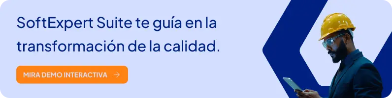 SoftExpert Suite te guía en la transformación de la calidad - Mira demo interactiva (Banner)