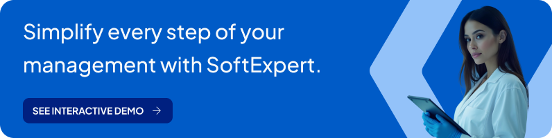 Simplify every step of your management with SoftExpert. - See Interactive Demo (Banner)
