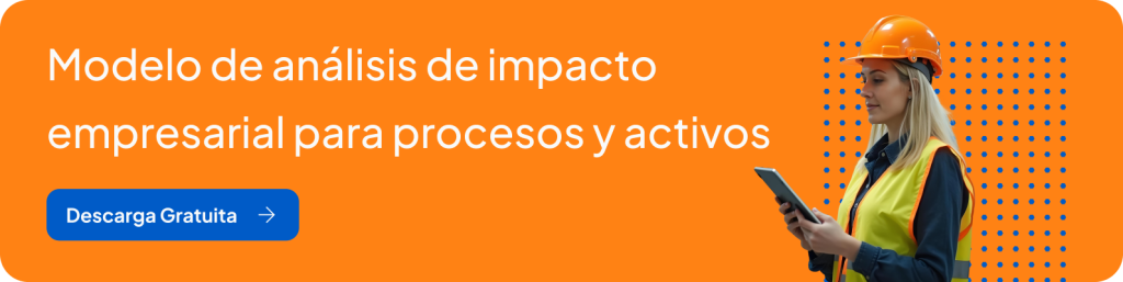 Modelo de Business Impact Analysis para Procesos y Activos - Descarga Gratuita (Banner)
