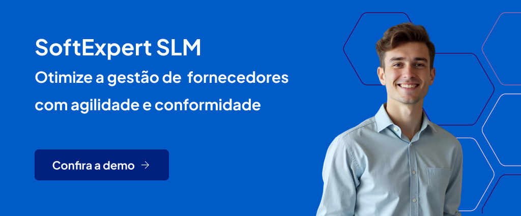 SoftExpert SLM - Otimize a gestão de fornecedores com agilidade e conformidade - Confira a demo (Banner)