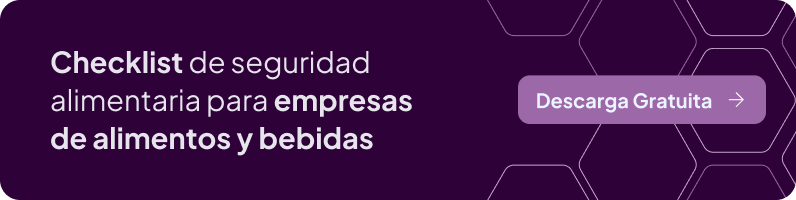 Checklist de seguridad alimentaria para empresas de alimentos y bebidas - Descarga Gratuita (Banner)