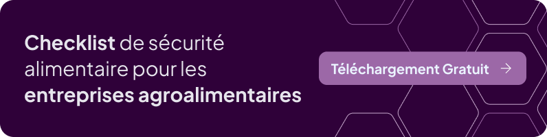 Checklist de sécurité alimentaire pour les entreprises agroalimentaires - Téléchargement Gratuit (Banner)