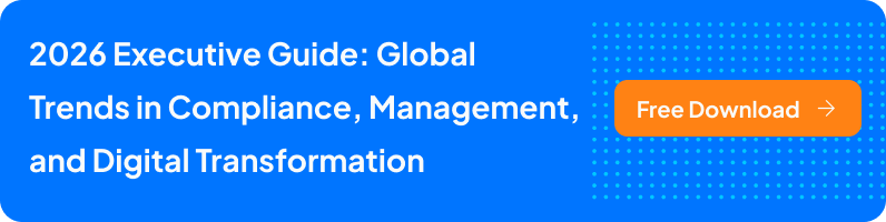 2026 Executive Guide: Global Trends in Compliance, Management, and Digital Transformation - Free Download (Banner)