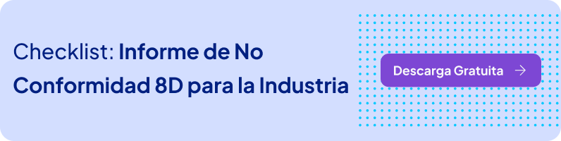 Checklist: Informe de No Conformidad 8D para la Industria - Descarga Gratuita (Banner)